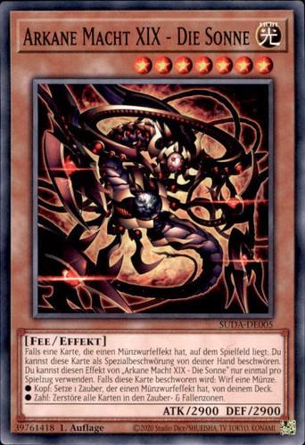Yugioh arkane macht xix die - arkane,