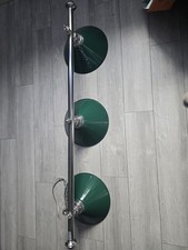 Billardlampe Venus 155 Chrom - Grün