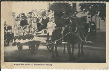 Ansichtskarte Wagen der Maler- und Anstreicher-Innung - Festwagen - Umzugswagen