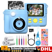 Sofortbildkamera Kinderkamera Digital Kamera Fotoapparat Für Kinder 1080p Profi