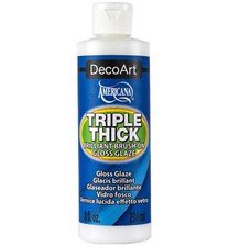DecoArt Americana Triple Thick Gloss Glaze Lack 3D Keramikeffekt Glasureffekt