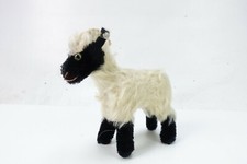 STEIFF Ziegenbock "Snucki" Mohair Fell Glasaugen 1950er-1960er Jahre X-684