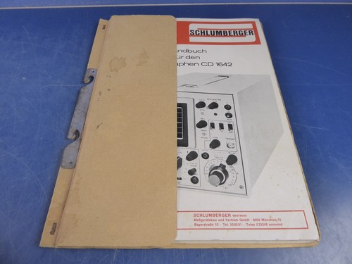 Schlumberger oszillograph - ",