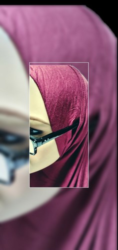One piece hijab - one, ready