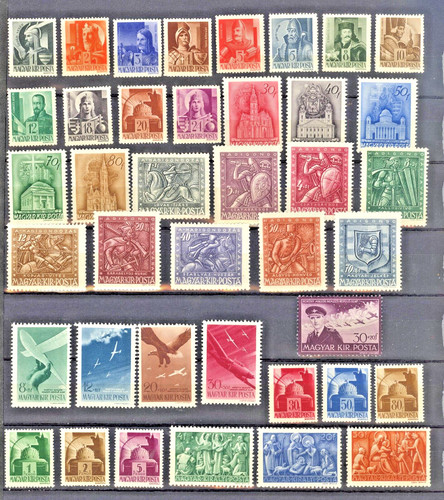 Ungarn 1943 jahrgang komplet - 1943,