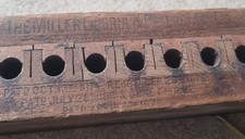 ANTIKE ZIGARRENPRESSE ZIGARRENBRETT TABAKPRESSE VINTAGE ALT MILLER DUBRUL PETERS