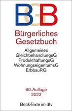 Bürgerliches Gesetzbuch BGB (Beck-Texte im dtv) von beck... | Buch | Zustand gut
