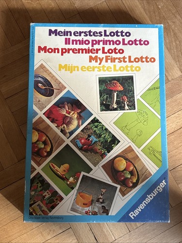 Ravensburger mein erstes - erstes, lotto