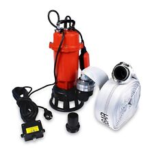 Grafner Fäkalienpumpe mit Schneidwerk Schmutzwasserpumpe  Abwasserpumpe 15000L/h