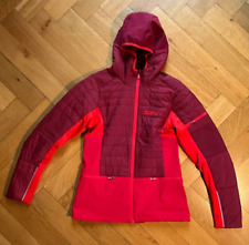 Swix Jacke Horizon Damen XS Rot Langlaufjacke Winterjacke gefüttert Kapuze
