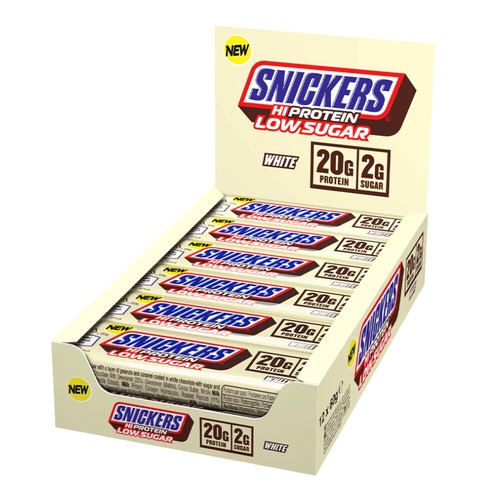 Snickers protein 20g white - snickers, hi