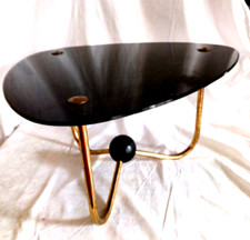 50er Jahre schwarzer Glas