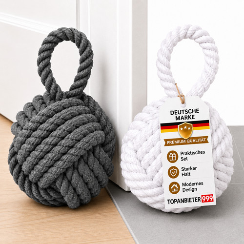Türstopper 2er set jute - türstopper,