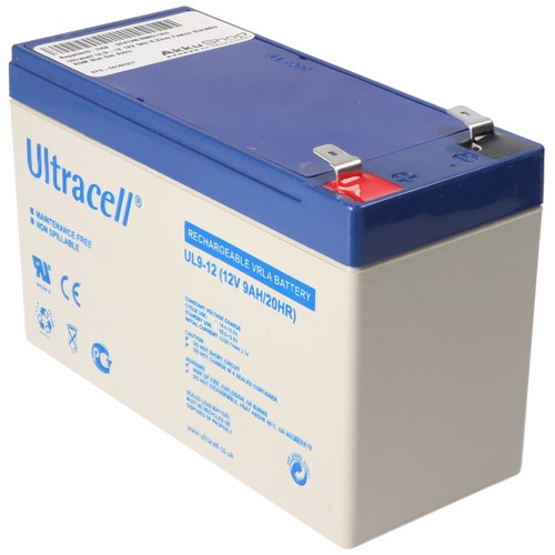 Ultracell ul9 12v 9ah - ultracell, 6,3mm
