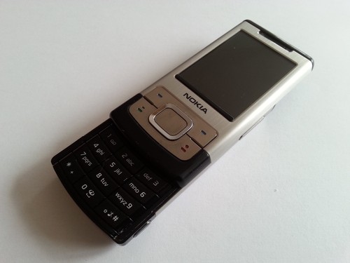 Nokia 6500 slide - slide, silber