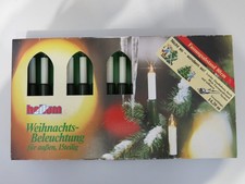 Lichterkette Weihnachtskerzen