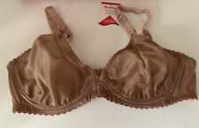 Designer BH 34B Coffee Nude Soft Cup Transparent Bügel Caro Cuore