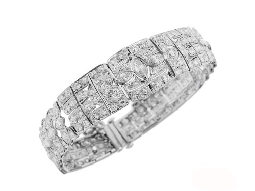 Armband art deco filigran 950 - armband,