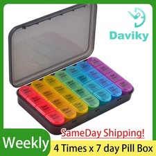 Tablettenbox 7 Tage Pillendose