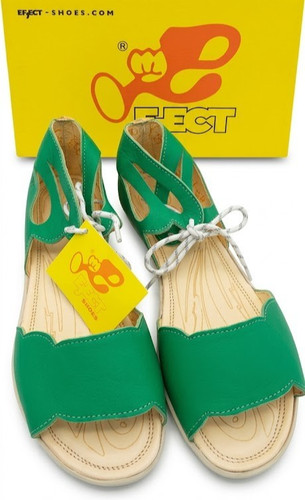 Eject green leather cutout - cutout, l