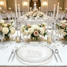 Glas Untersetzer 33 cm