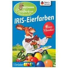 1x Eierfarben HEITMANN in fünf verschiedenen Farben