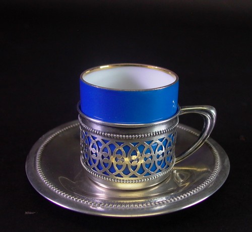 Edle moccatasse 800er silber - moccatasse,