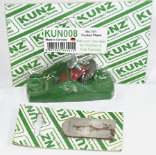 KUNZ No.101 Taschenhobel + KUNZ Ersatzklinge. Ungeöffneter, nie benutzter Altbestand