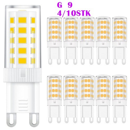 10x led leuchtmittel - g9,
