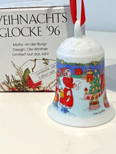 Hutschenreuther Weihnachtsglocke 1996 Christmas Bell Limitierte Auflage OVP
