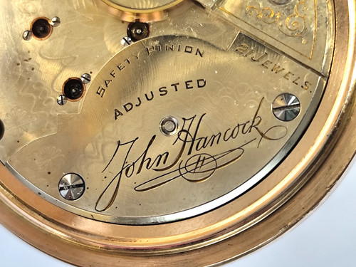 Antike taschenuhr hampton - taschenuhr,