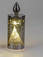 LED Kerze "Komet" Ø 7,5cm, H