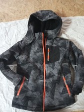 Winterjacke 134  Yigga in Orange/Grau/Schwarz - Winter/ Übergang/ Frühling