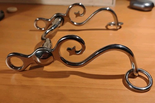 Kandare edelstahl - s-kandare,,
