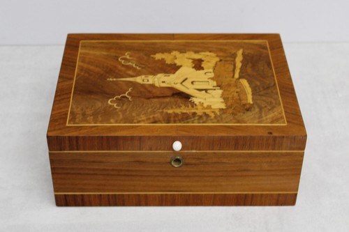 Holz schatulle vintage - holz,