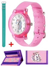 Kinder Armbanduhr Einhorn