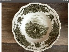 Speiseservice SELTMANN WEIDEN Bavaria W. Barock Rheingau Motiv Burgen Schlösser