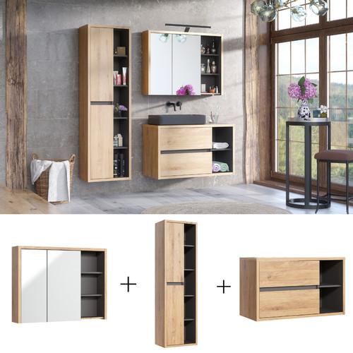 Badmöbel set badschrank - badmöbel,