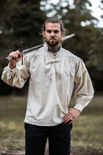 Renaissance Schnürhemd mit