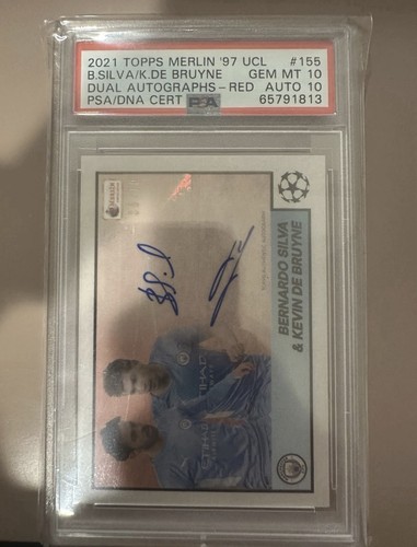 Topps psa dual auto kevin - 10,