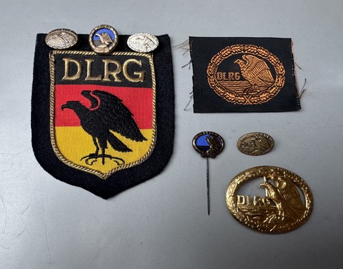 Konvolut alte dlrg abzeichen - konvolut,