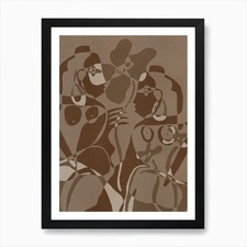 Subtile Bindungen 4 Kunstdruck