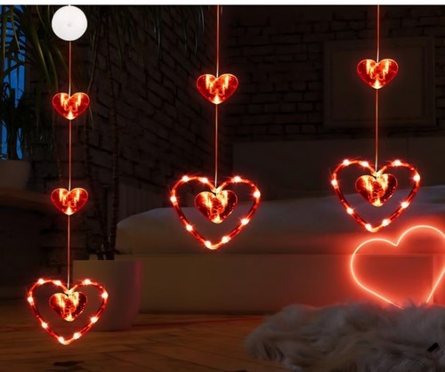 Valentinstag eine lichterkette - eine,