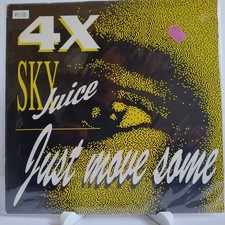 4 X Sky Juice – Just Move Some, 12" Vinyl (G+/G), N.B.S. Records, M12-235