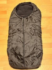 Wintersack, Fußsack für Kinderwagen Teutonia schwarz￼