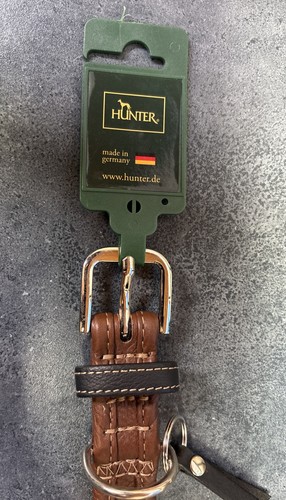 Hunter nappaleder halsband neu - nappaleder,