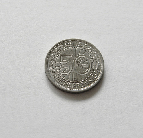 Weimar reichspfennig 1938 - 50,
