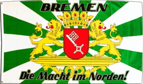 Fahne fanflagge bremen die - fahne,
