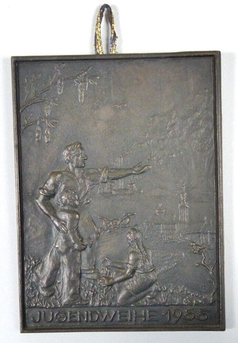 Eisengußmedaille ddr - eisengußmedaille,