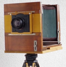 Holzkamera Plattenkamera mit